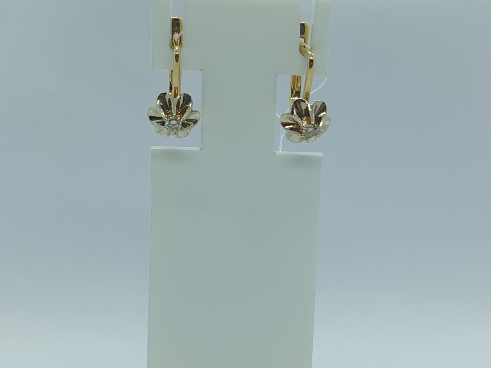 СЕРЬГИ БРИЛЛИАНТ (Au 585)