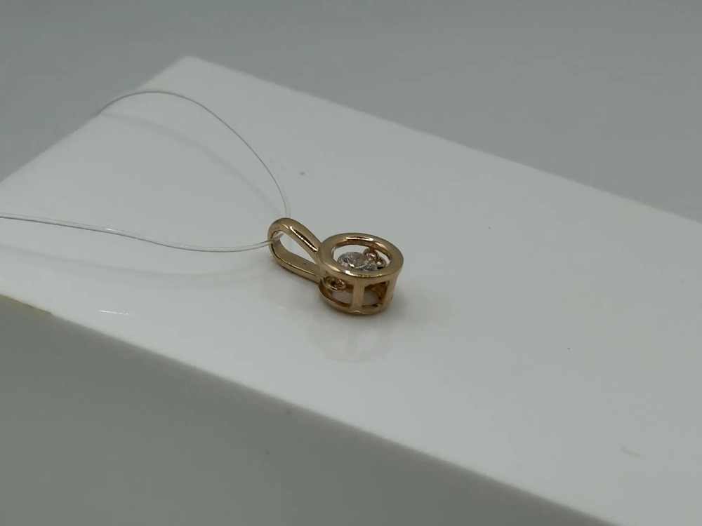 ПОДВЕСКА С КАМНЕМ (Au 585)