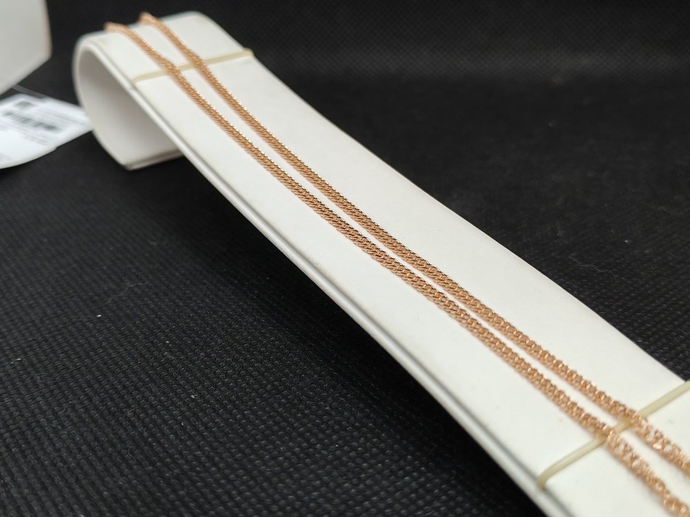 ЦЕПЬ ПОЛНОВЕСНАЯ Ромб двойной (Au 585)