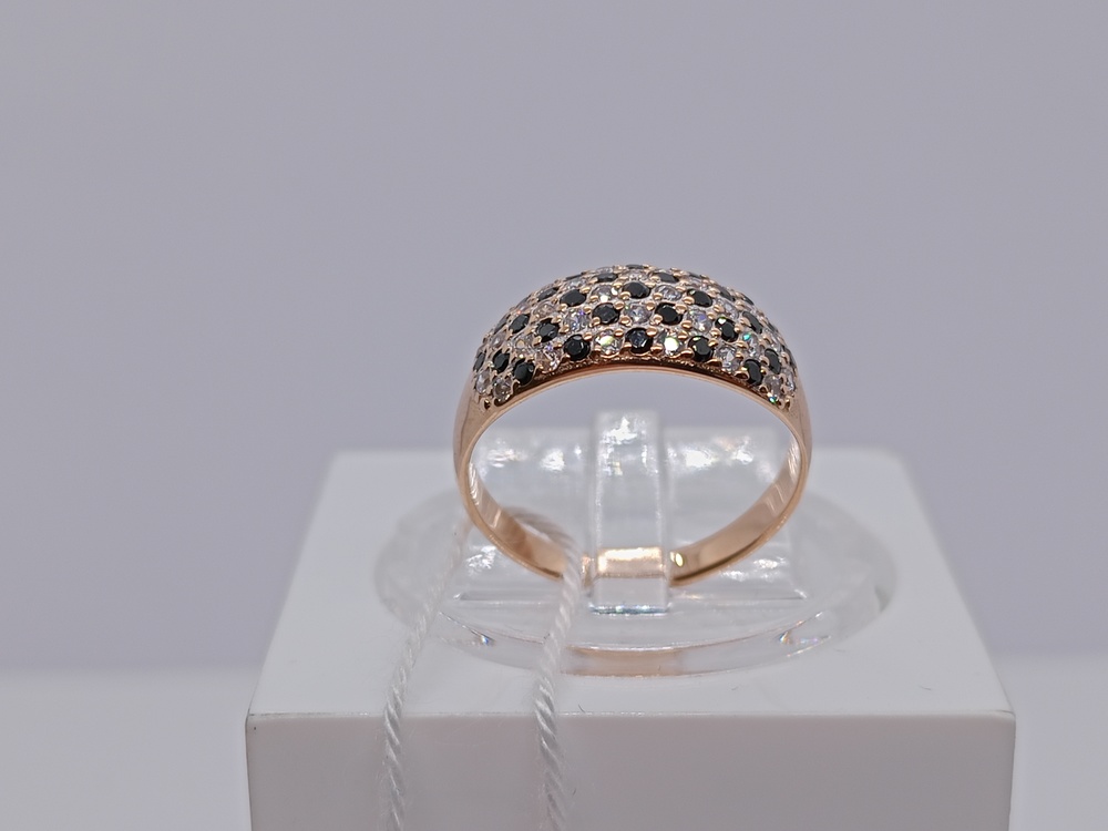 КОЛКМИ585 КОЛЬЦО С КАМНЯМИ (Au 585)