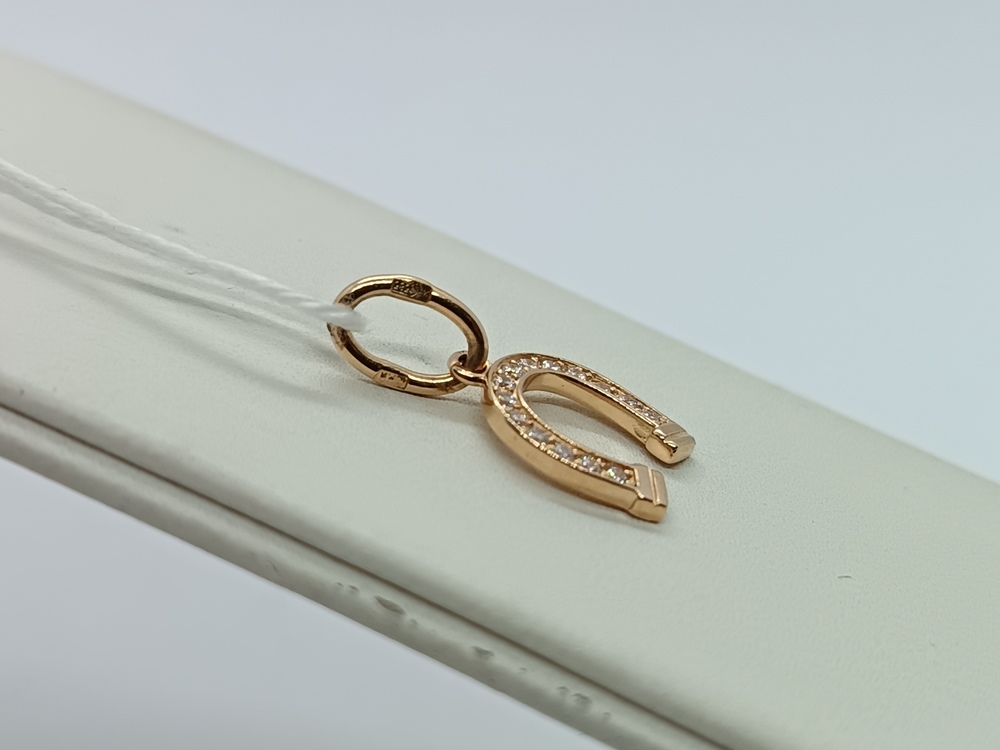 ПОДКМИ585 ПОДВЕСКА С КАМНЯМИ (Au 585)