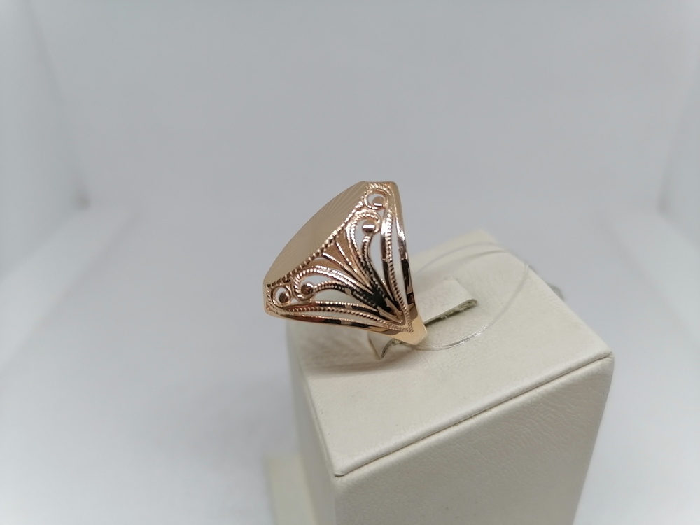 4152а КОЛЬЦО БЕЗ КАМНЯ (Au 585)