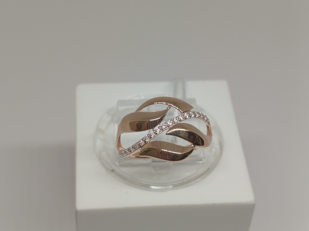 КОЛКМИ585 КОЛЬЦО С КАМНЯМИ (Au 585)