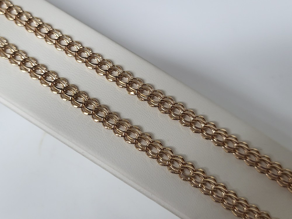 ЦЛИТ585 ЦЕПЬ ПОЛНОВЕСНАЯ Итальянка (Au 585)