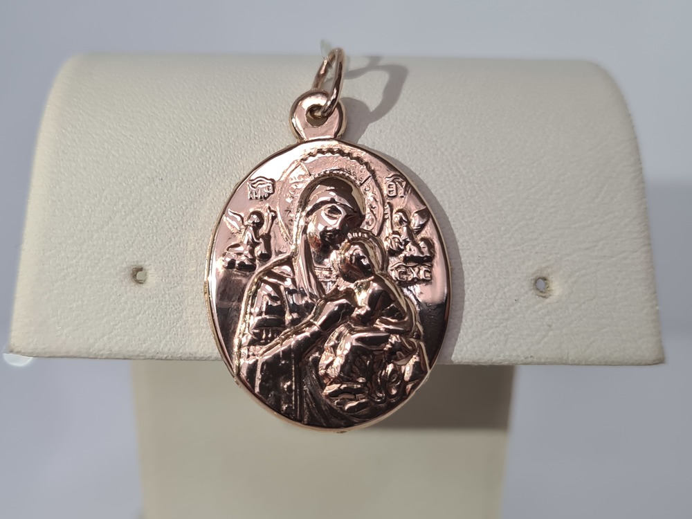 3185 ПОДВЕСКА ИКОНА без камня (Au 585) 3185 ПОДВЕСКА ИКОНА без камня (Au 585)