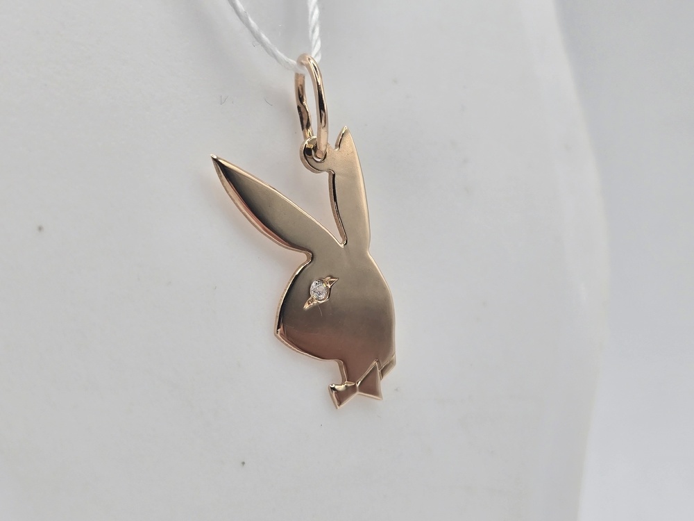 ПОДКМ585 ПОДВЕСКА С КАМНЕМ (Au 585)