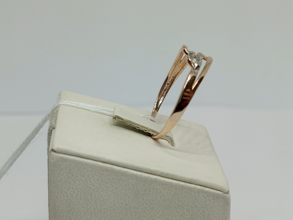 КОЛБКМ585 КОЛЬЦО БЕЗ КАМНЯ (Au 585)