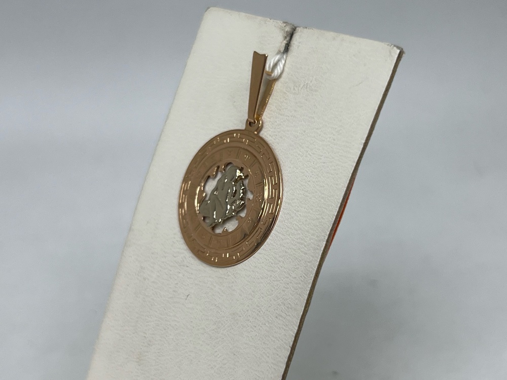 ПОДВЕСКА ЗНАК ЗОДИАКА ДЕВА Au 585 ПОДВЕСКА ЗНАК ЗОДИАКА ДЕВА Au 585
