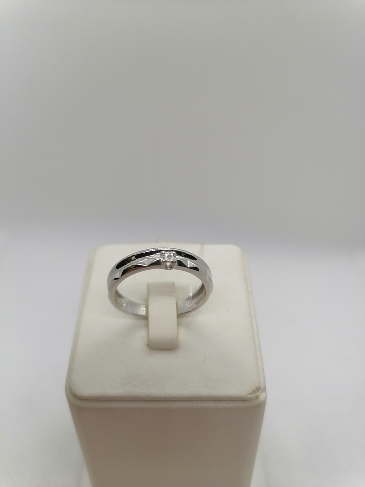 КОЛЬЦО БРИЛЛИАНТ (Ag 925)