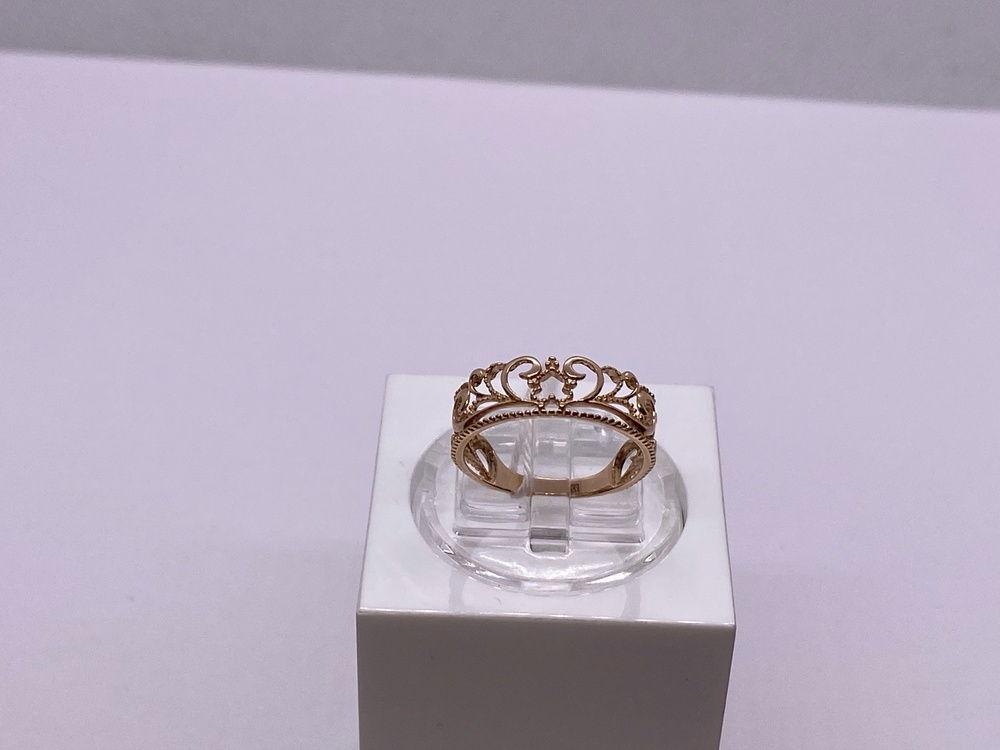 КОЛБКМ585 КОЛЬЦО БЕЗ КАМНЯ (Au 585)