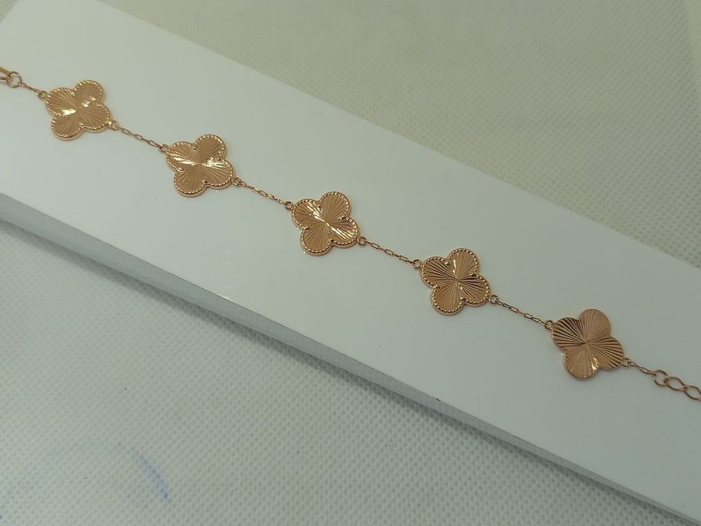 БРАСЛЕТ ПОЛНОВЕСНЫЙ Фантазия Au 585