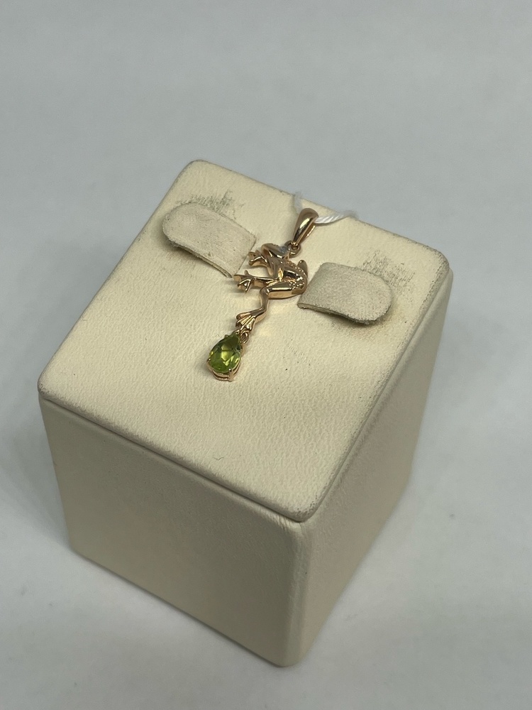 ПОДВЕСКА С КАМНЯМИ (Au 585)