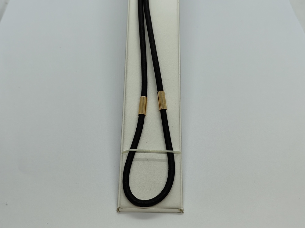 682КЖ-4 КОЛЬЕ КОЖА (Au 585)