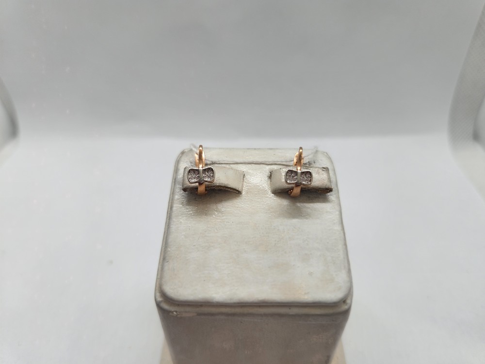 СЕРЬГИ С КАМНЯМИ (Au 585)