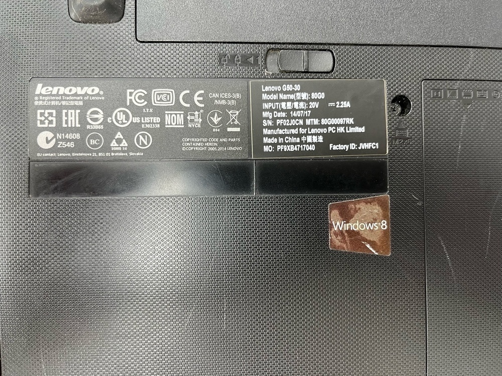 Ноутбук Lenovo; Pentium 3530,  Intel(R) Graphics, 4 Гб, Нет, 320 Гб