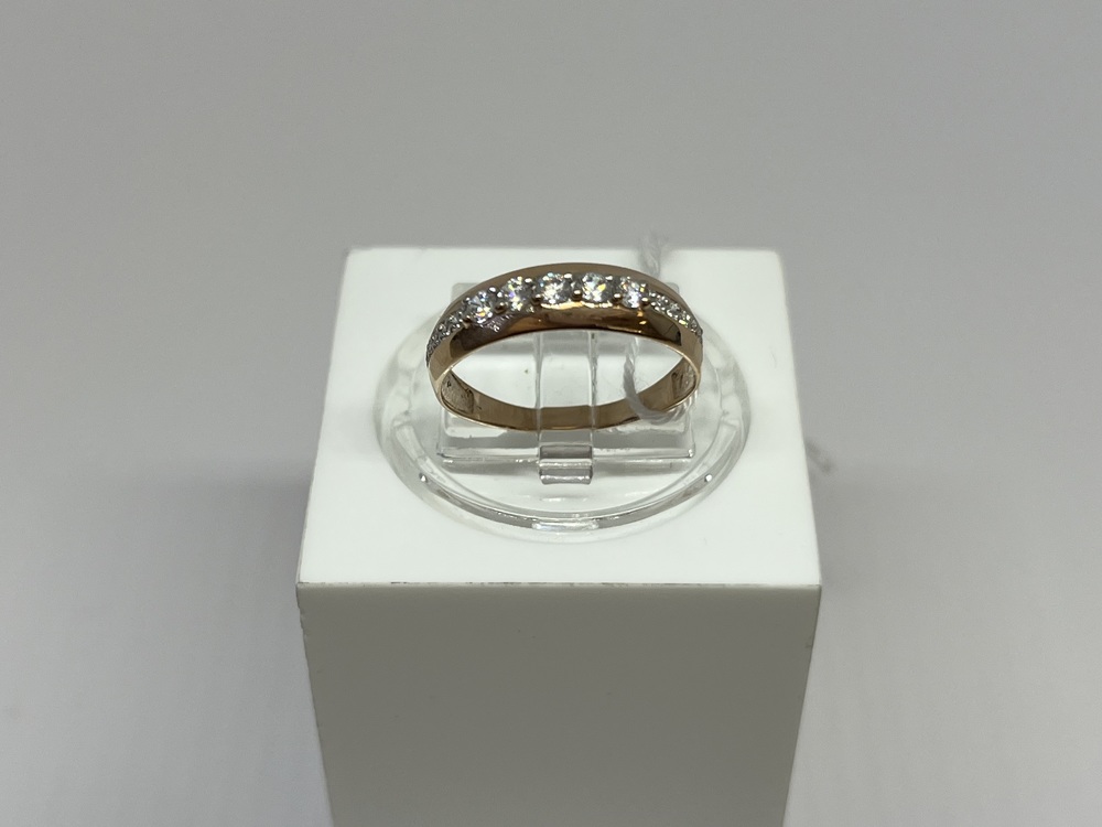 КОЛКМИ585 КОЛЬЦО С КАМНЯМИ (Au 585)