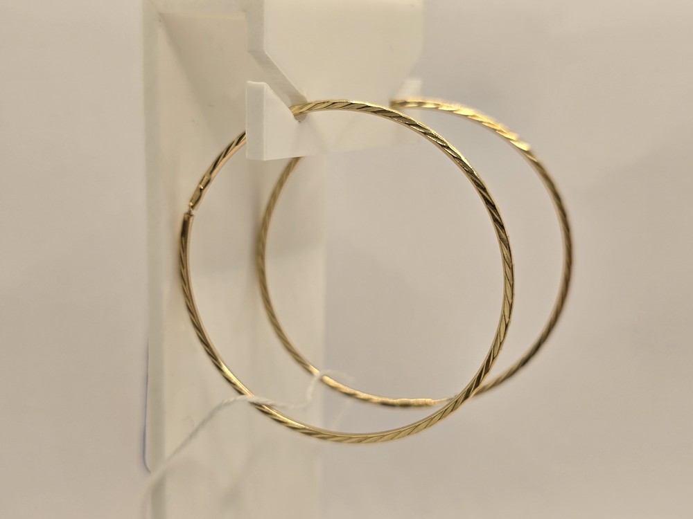 СКОН585 СЕРЬГИ КОНГО (Au 585)