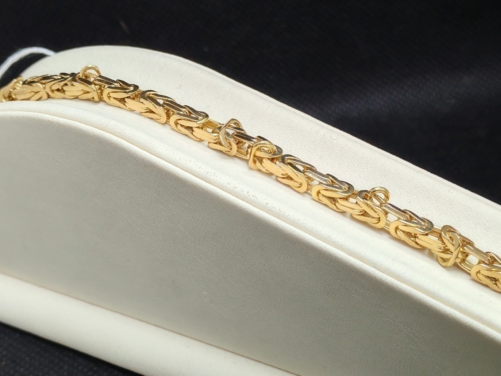 БРАСЛЕТ ПОЛНОВЕСНЫЙ Лисий хвост (Au 750)