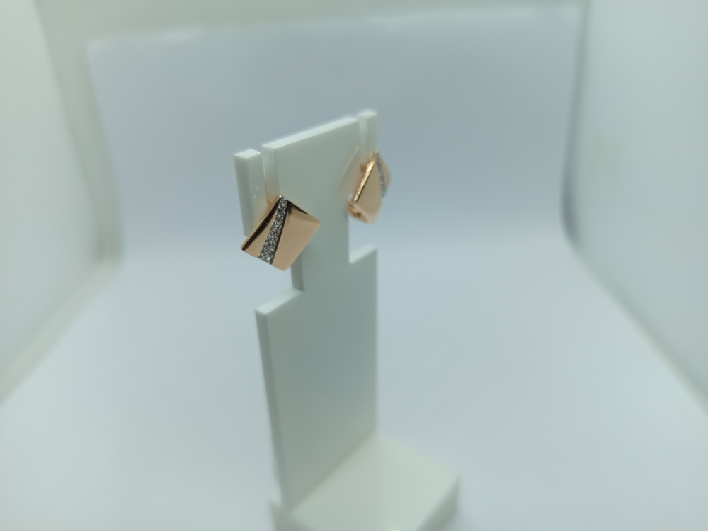 СЕРЬГИ С КАМНЯМИ (Au 585)