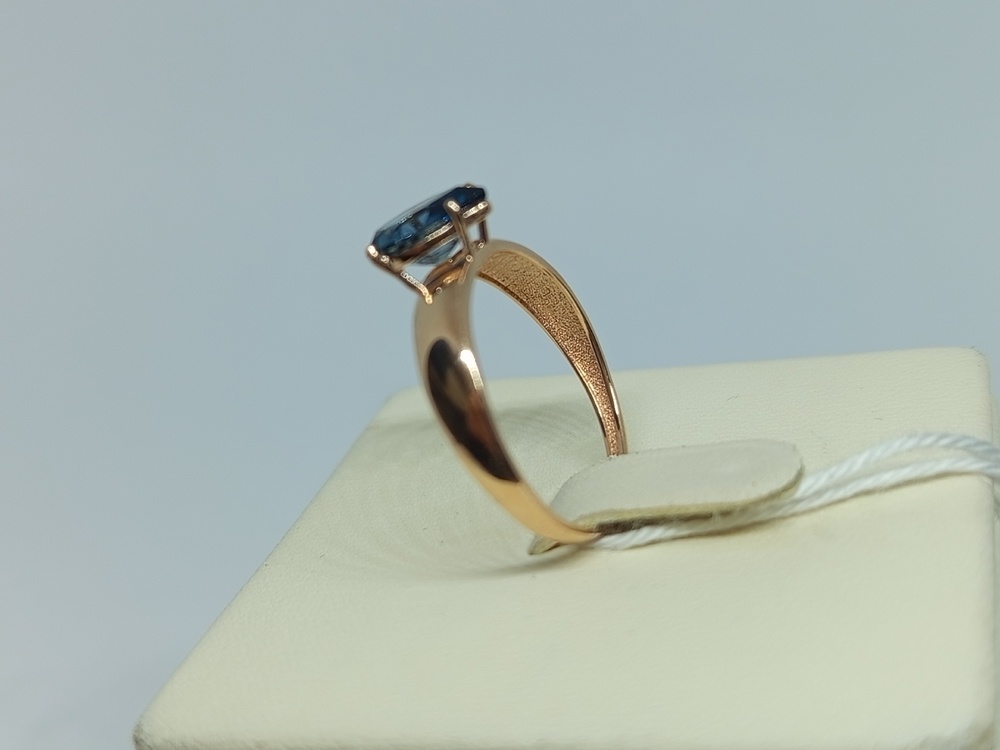 КОЛКМ585 КОЛЬЦО С КАМНЕМ (Au 585)