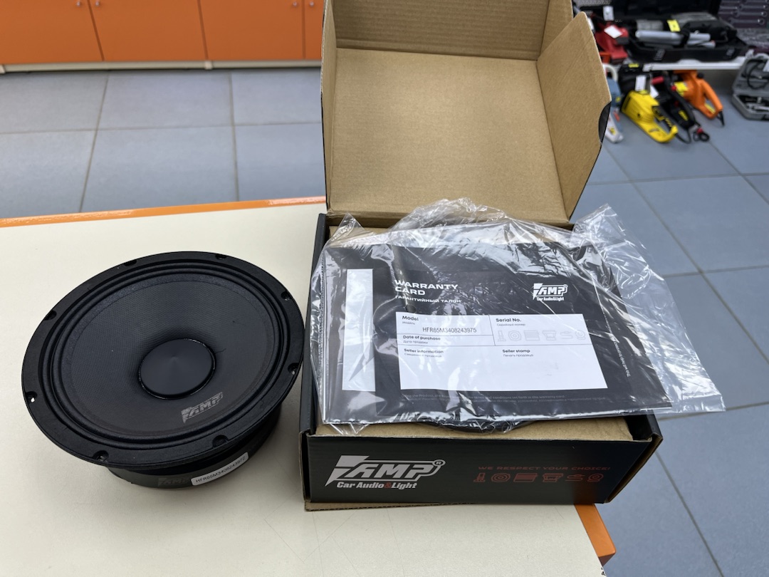 Автоакустика передняя AMP Hybrid FR65M34