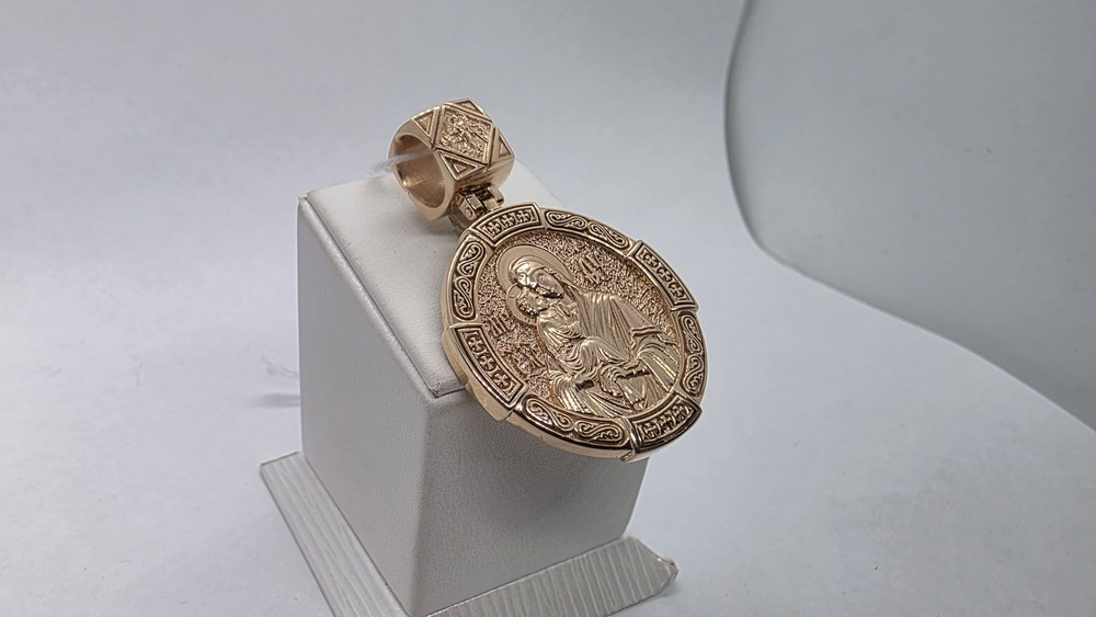 ПОДИБК585 ПОДВЕСКА ИКОНА БЕЗ КАМНЯ (Au 585)