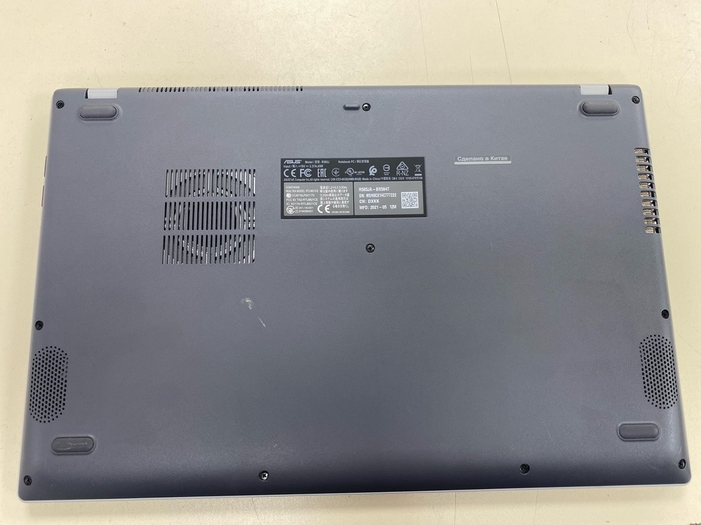 Ноутбук ASUS; Pentium 6805, Intel UHD Graphics, 4 Гб, 128 Гб, Нет