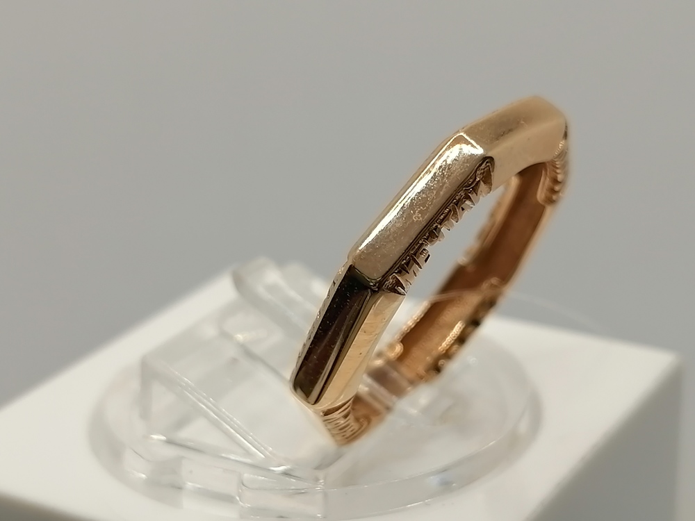 КОЛЬЦО БЕЗ КАМНЯ (Au 585)