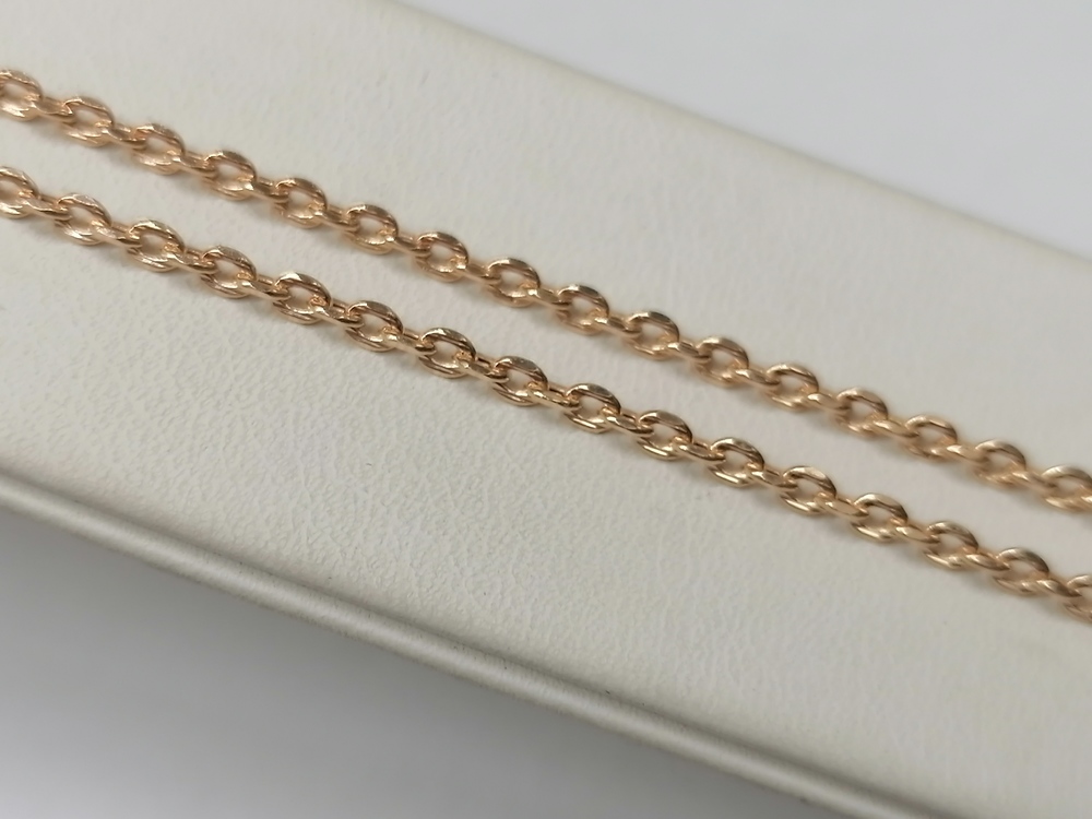 8060208П-50 ЦЕПЬ ПУСТОТЕЛАЯ Якорное (Au 585)