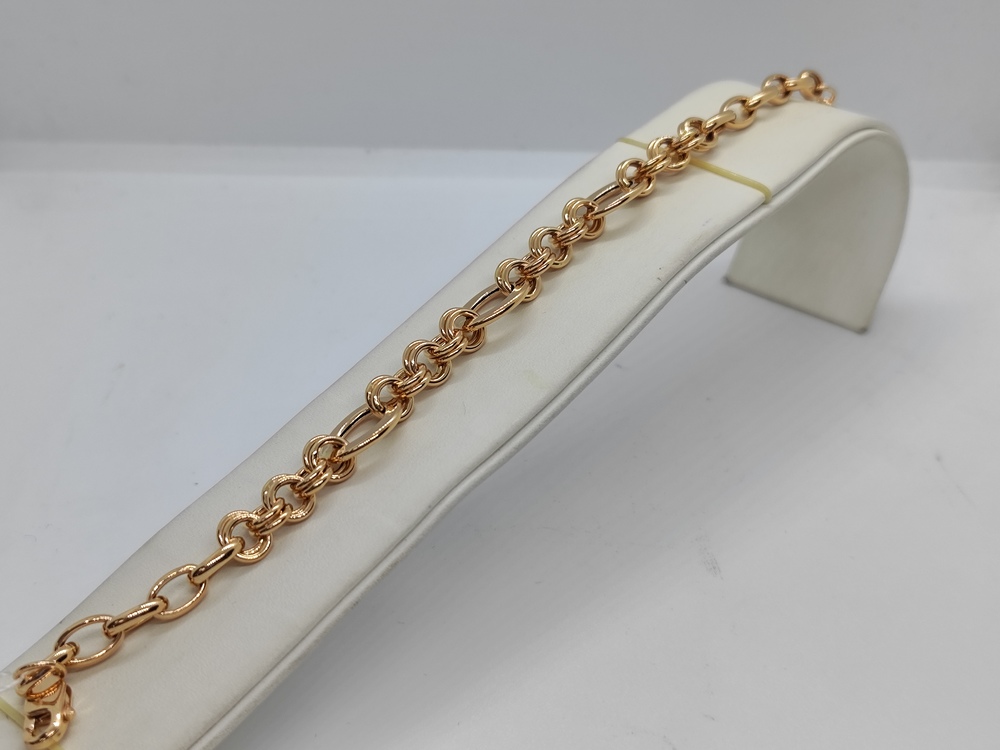 Т-16328 БРАСЛЕТ ФАНТАЗИЯ без камня (Au 585)