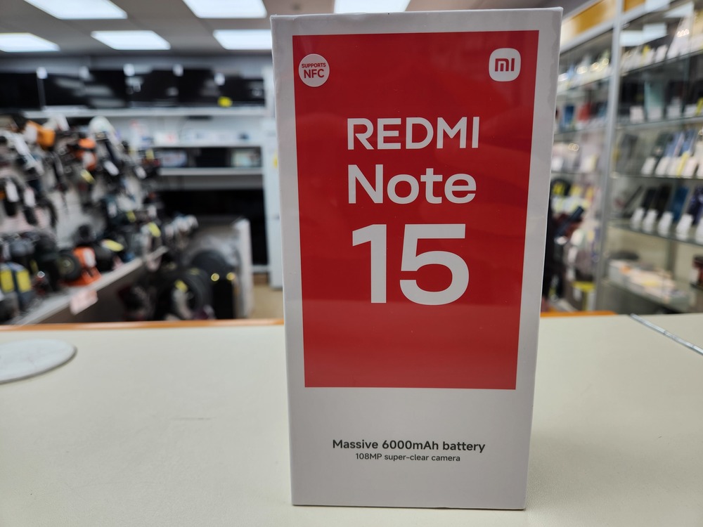 Смартфон Xiaomi Redmi Note 15 6/128