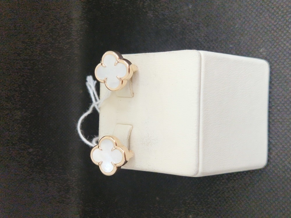 СЕРЬГИ С КАМНЕМ (Au 585)