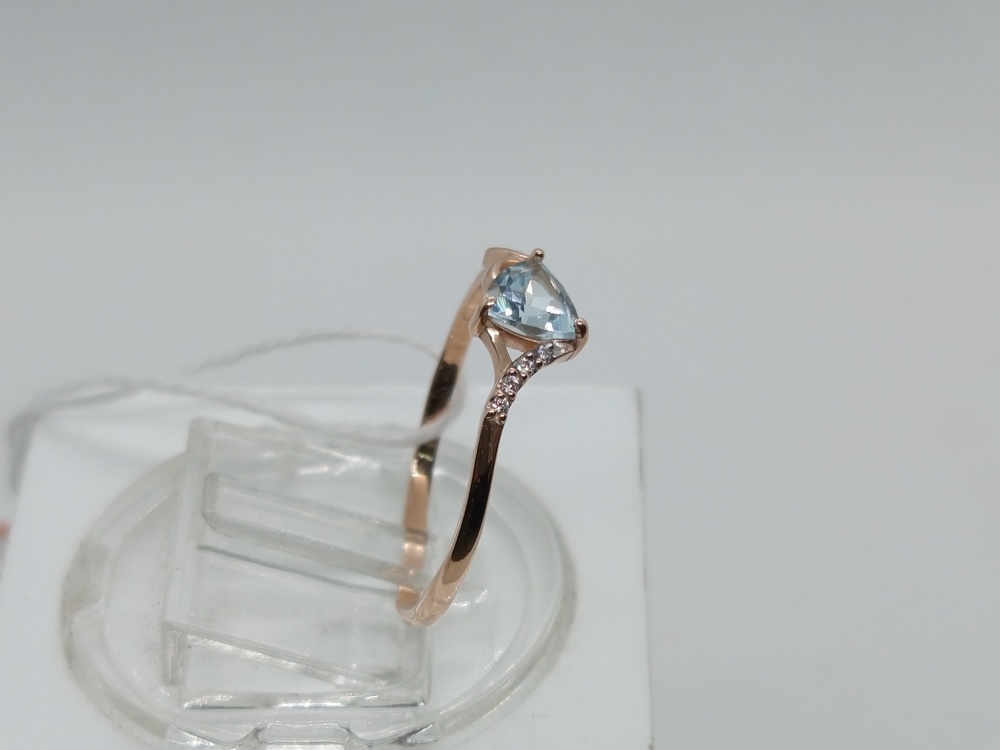 КОЛКМИ585 КОЛЬЦО С КАМНЯМИ (Au 585)