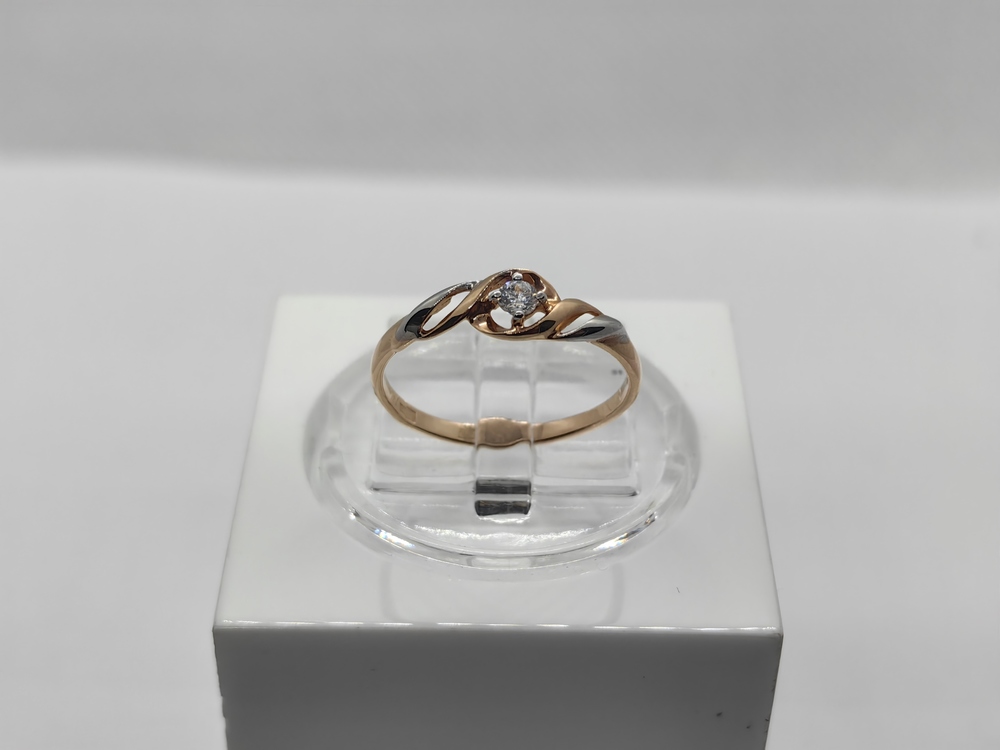 КОЛЬЦО С КАМНЕМ (Au 585)