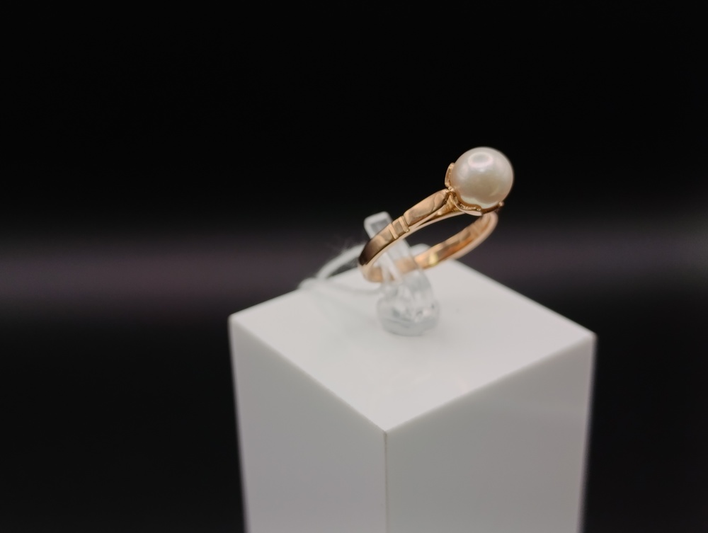 КОЛКМ583 КОЛЬЦО С КАМНЕМ (Au 583)