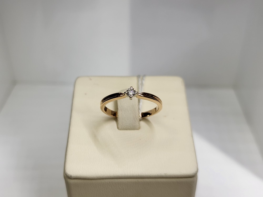 КОЛЬЦО БРИЛЛИАНТ Au 585