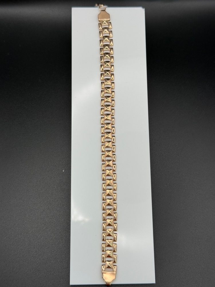 БРАСЛЕТ ПОЛНОВЕСНЫЙ Штамповка Au 585