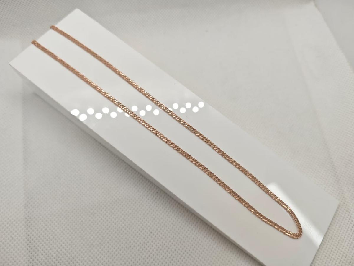 ЦПР2585 ЦЕПЬ ПУСТОТЕЛАЯ Ромб двойной (Au 585)