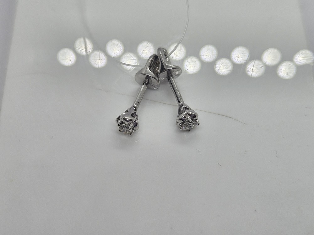 СЕРЬГИ БРИЛЛИАНТ (Au 585)