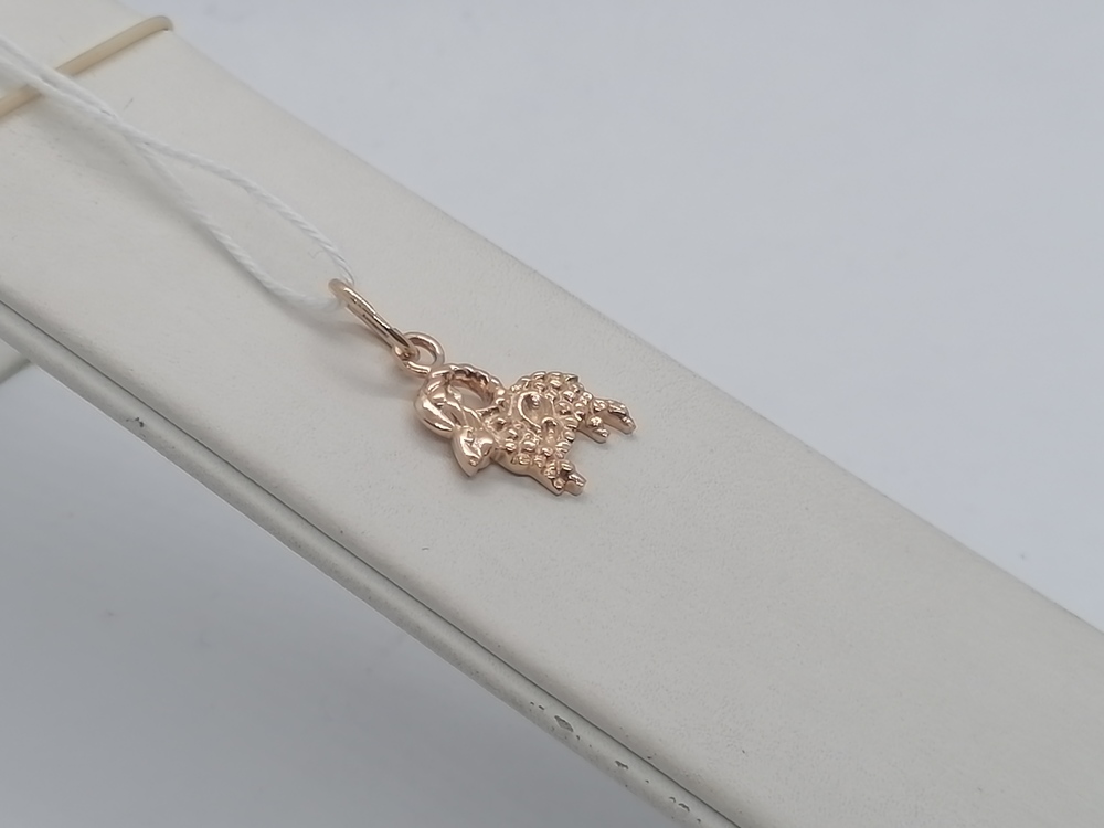 ПОДВЕСКА ЗНАК ЗОДИАКА ОВЕН Au 585 ПОДВЕСКА ЗНАК ЗОДИАКА ОВЕН Au 585