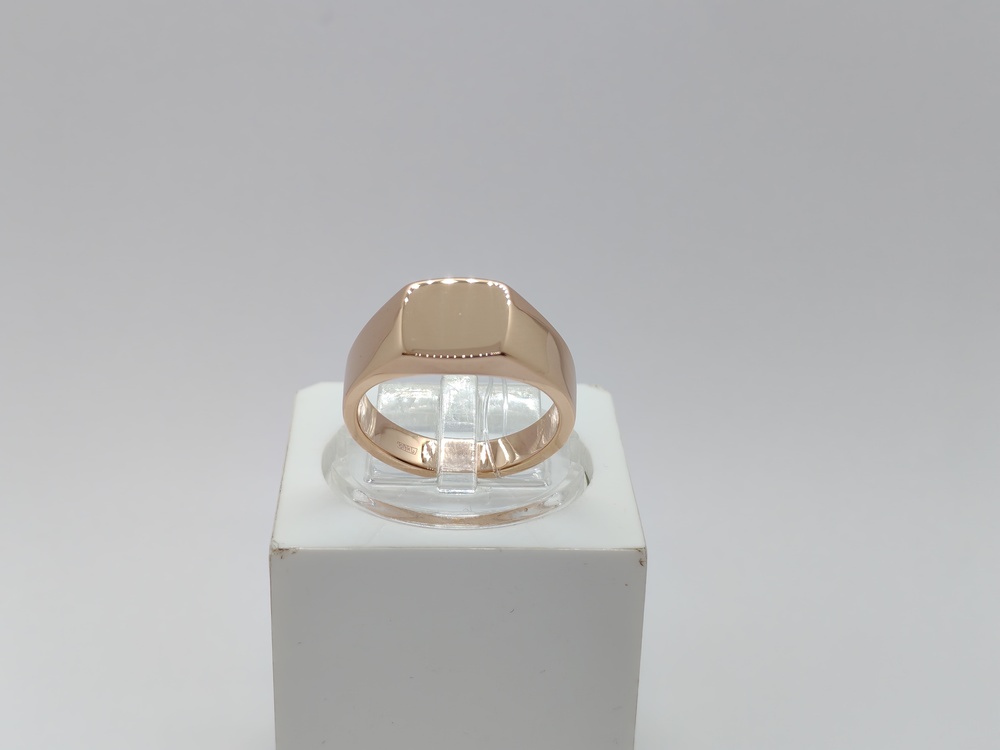 КОЛЬЦО ПЕЧАТКА без камня (Au 585)