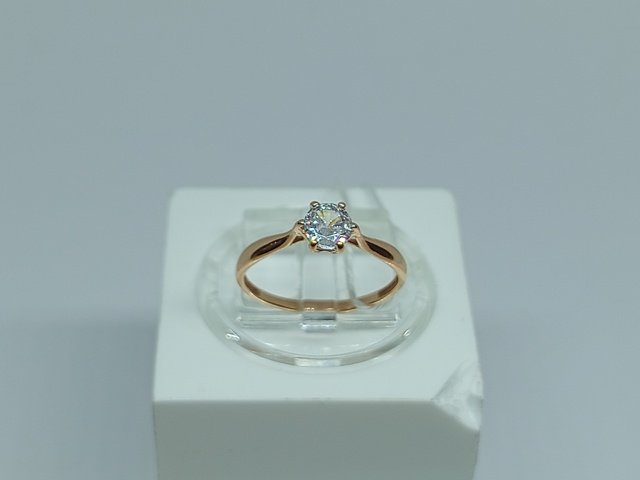 КОЛЬЦО С КАМНЕМ (Au 585)