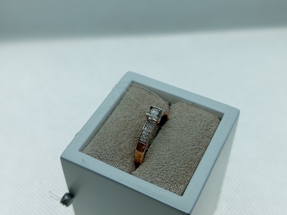 КОЛЬЦО БРИЛЛИАНТ (Au 585)