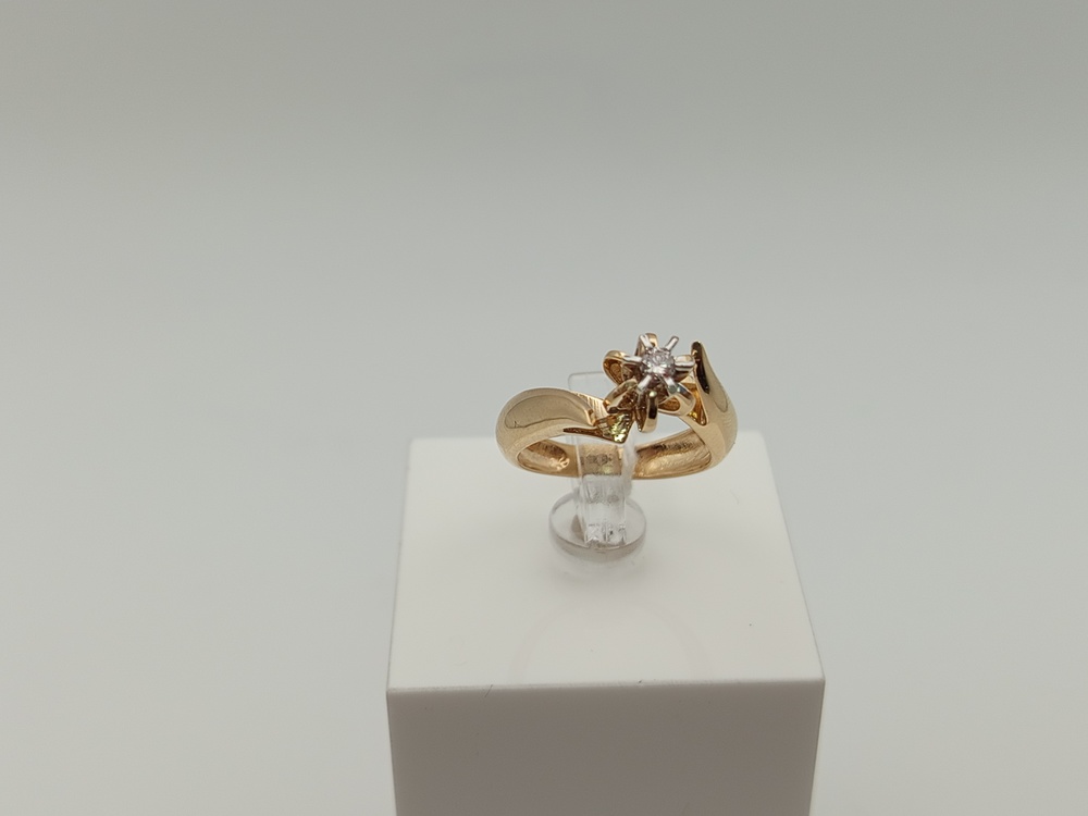 КОЛЬЦО БРИЛЛИАНТ Au 585