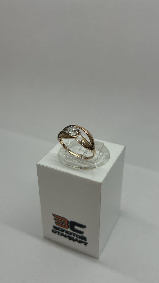 КОЛЬЦО С КАМНЕМ (Au 585)