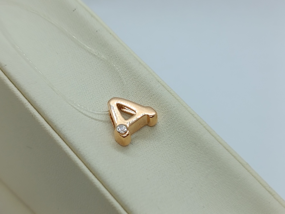 ПОДВЕСКА БУКВА А (Au 585)