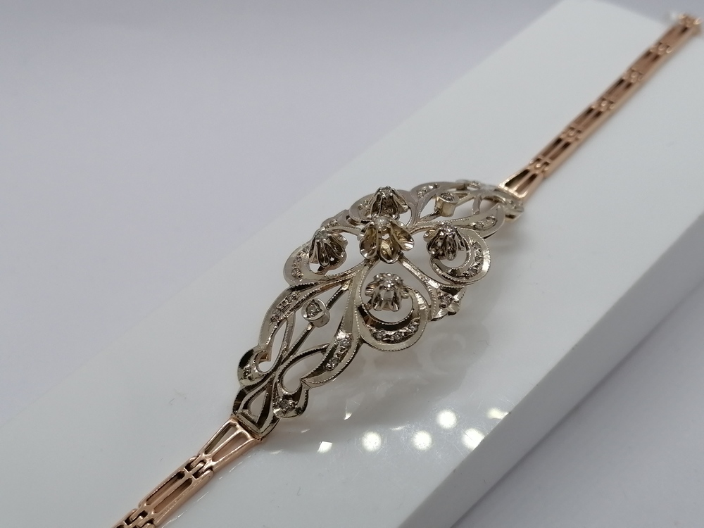 БРАСЛЕТ БРИЛЛИАНТ (Au 500)