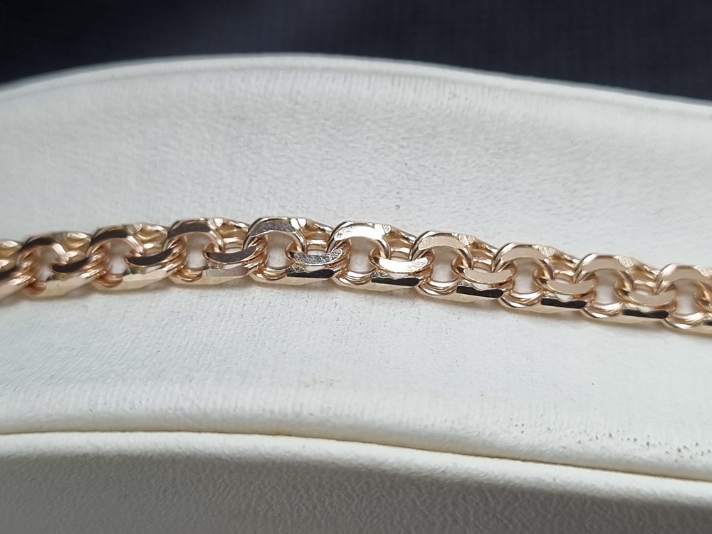 БРАСЛЕТ ПОЛНОВЕСНЫЙ Бисмарк (Au 585)