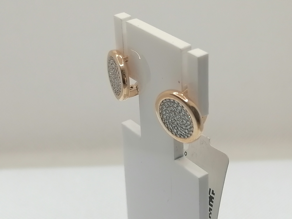 СЕРЬГИ С КАМНЯМИ (Au 585)