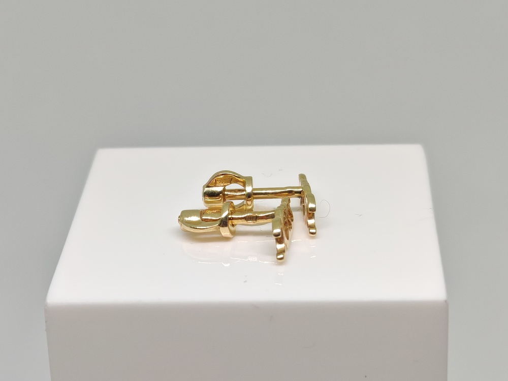 СПУС585 СЕРЬГИ ПУСЕТЫ (Au 585)